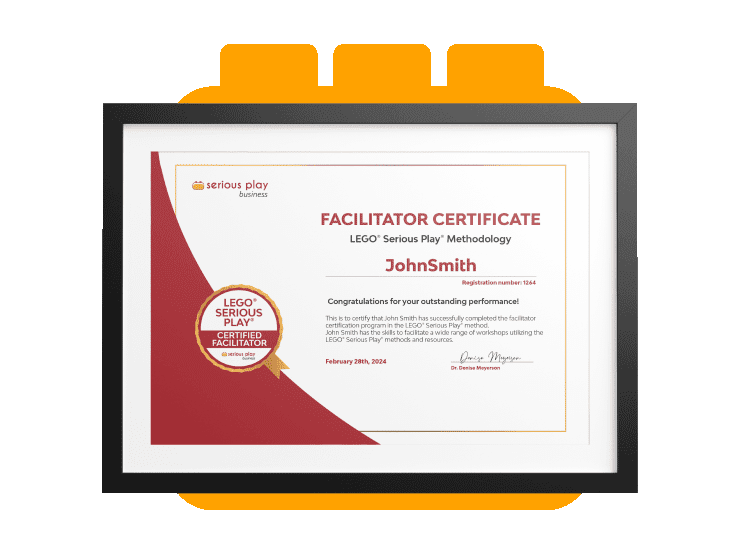 a LEGO® Serious Play® Certifications