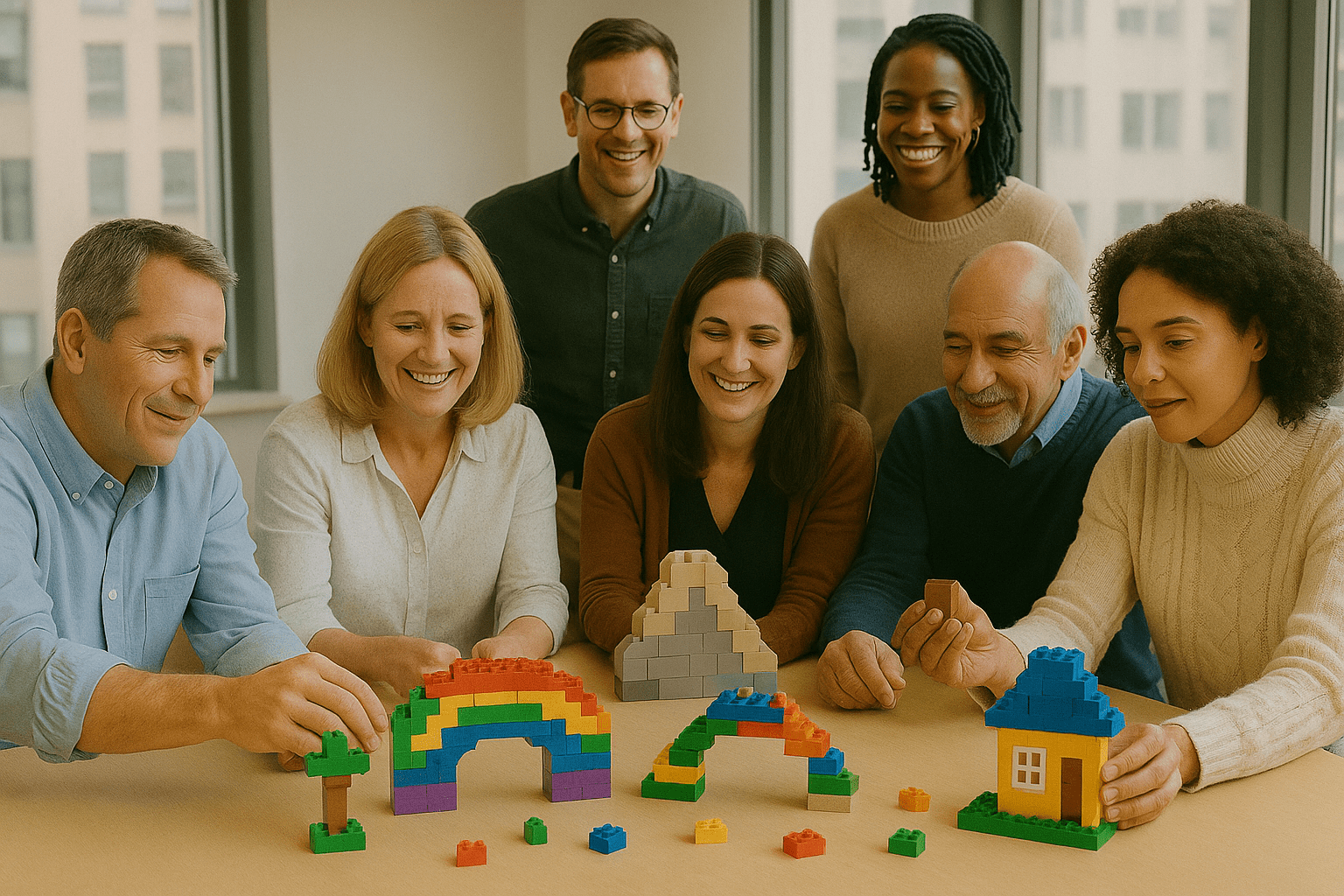 A workshop using the LEGO® Serious Play® method for crisis counseling.